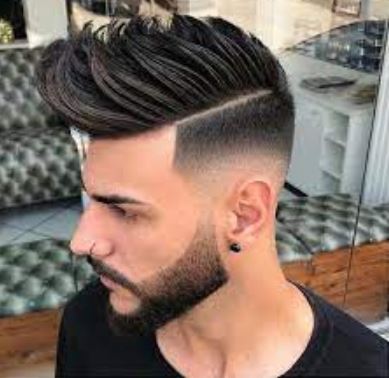 Mohawk With A Tapered Fade Hairstyle