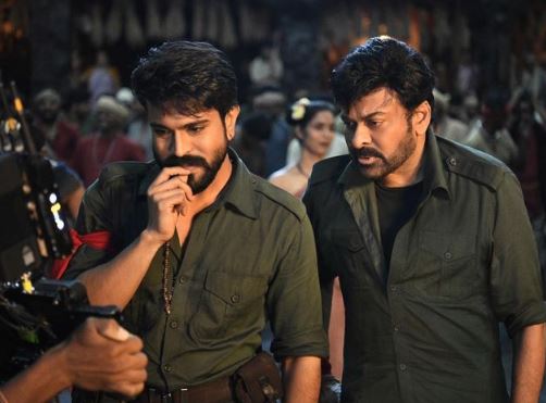 ram charan hair style on shooting