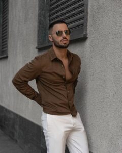 10 Best Brown Shirt Matching Pants Combination 2024 Updated