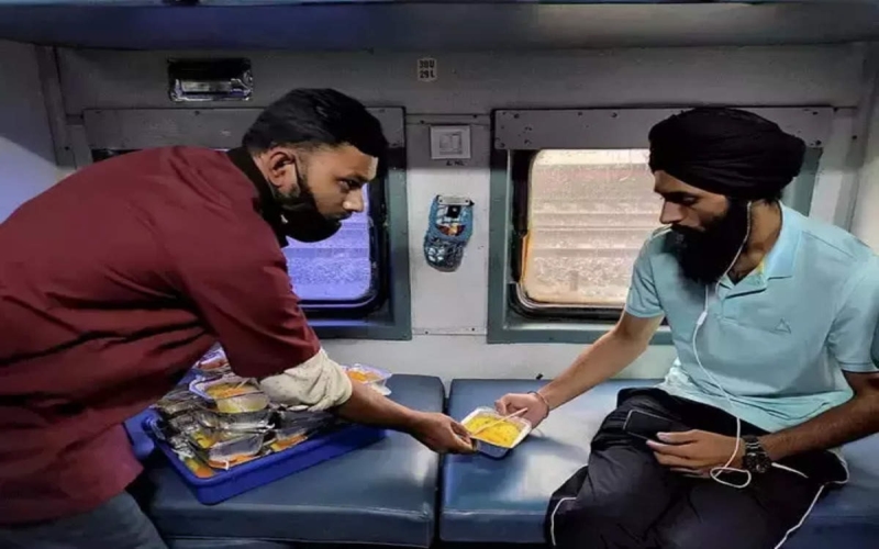 Find out train PNR status and book food order in train