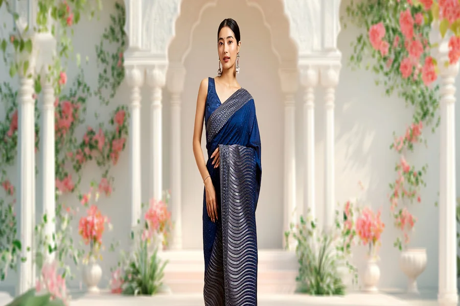 The Magic of Hand Embroidery on Sarees and Suit Sets Hand Embroidery